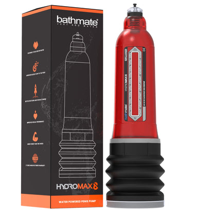 Bathmate - Hydromax 8 - Rood