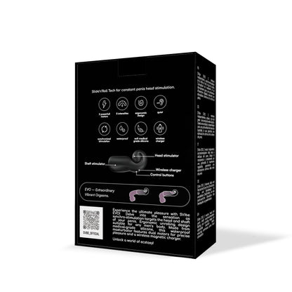 Snail Vibe EVO Masturbator - Zwart