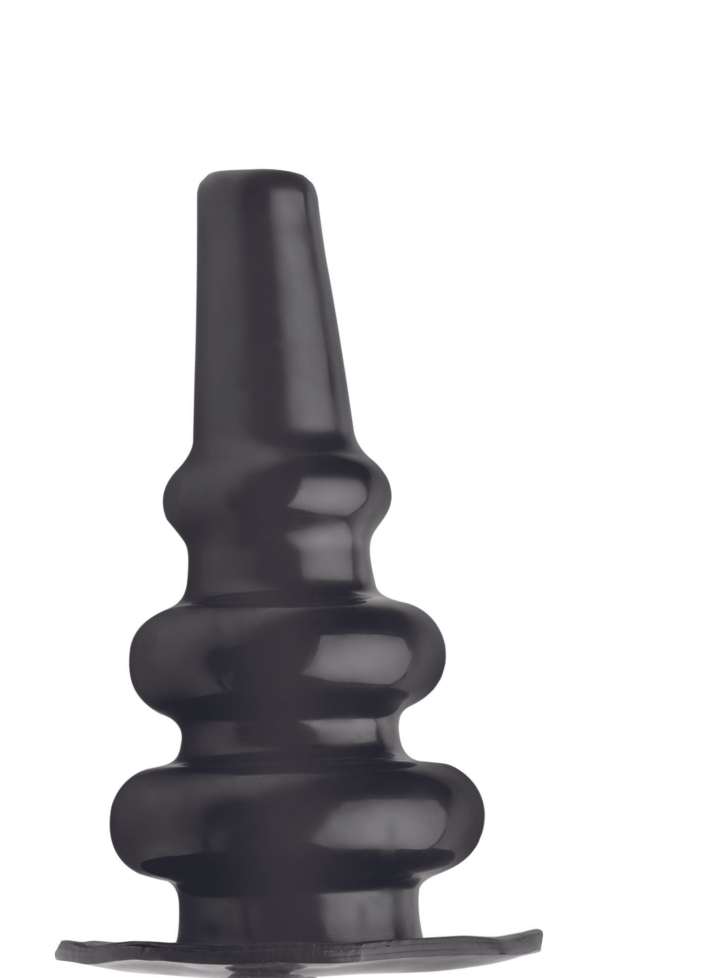 Opblaasbare Enema Buttplug - Zwart