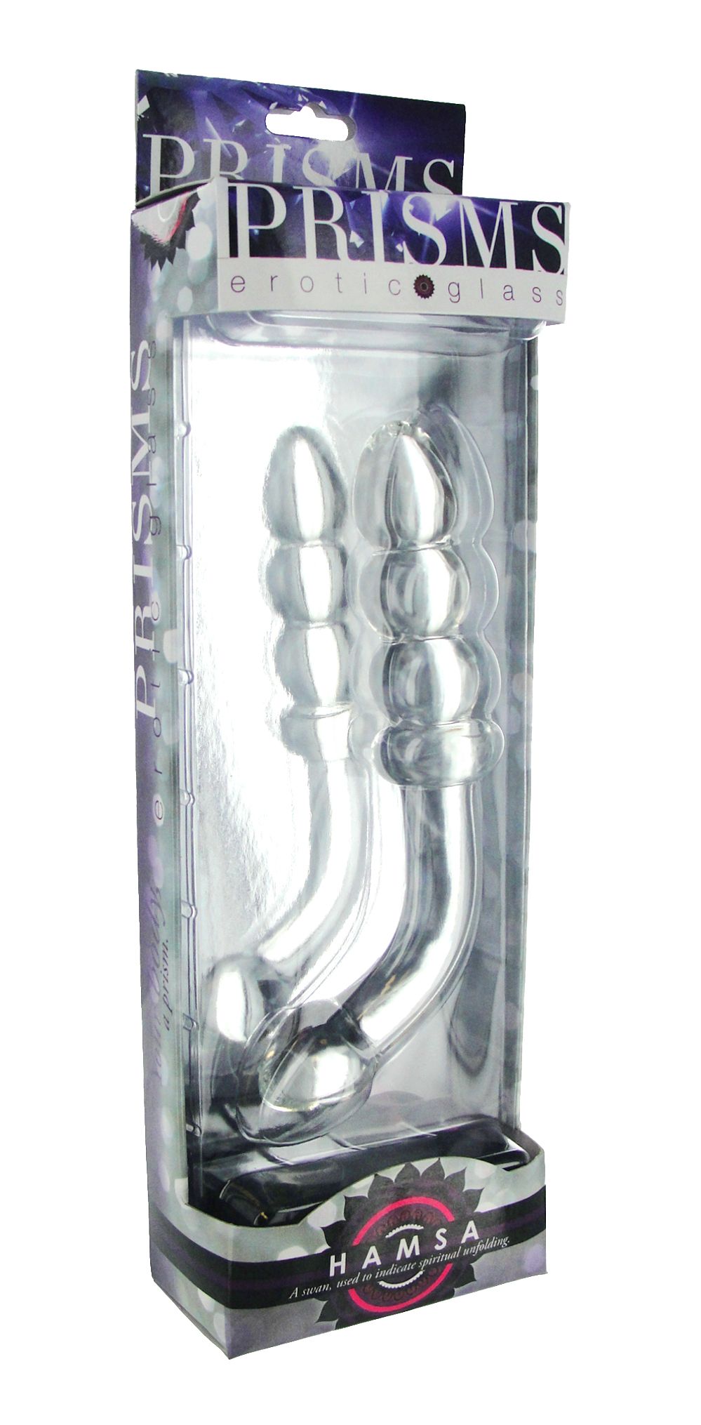Hamsa Glazen G-spot/P-spot Dildo
