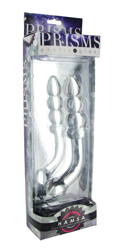 Hamsa Glazen G-spot/P-spot Dildo