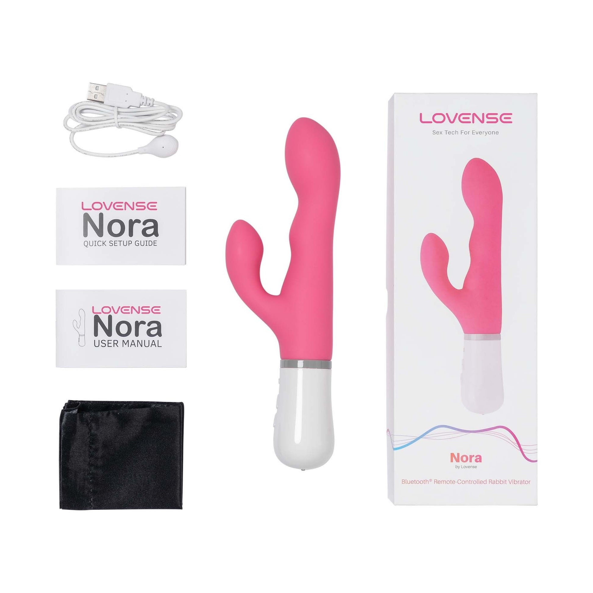 Lovense - Nora G-spot Vibrator  Met App - Roze