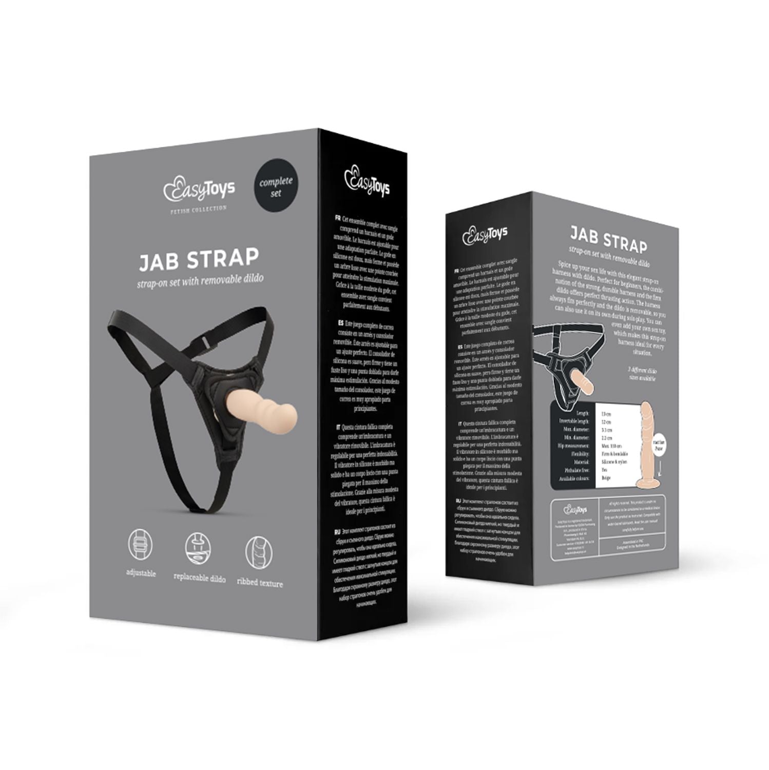 Strap-on Dildo met Harnas - Realistisch