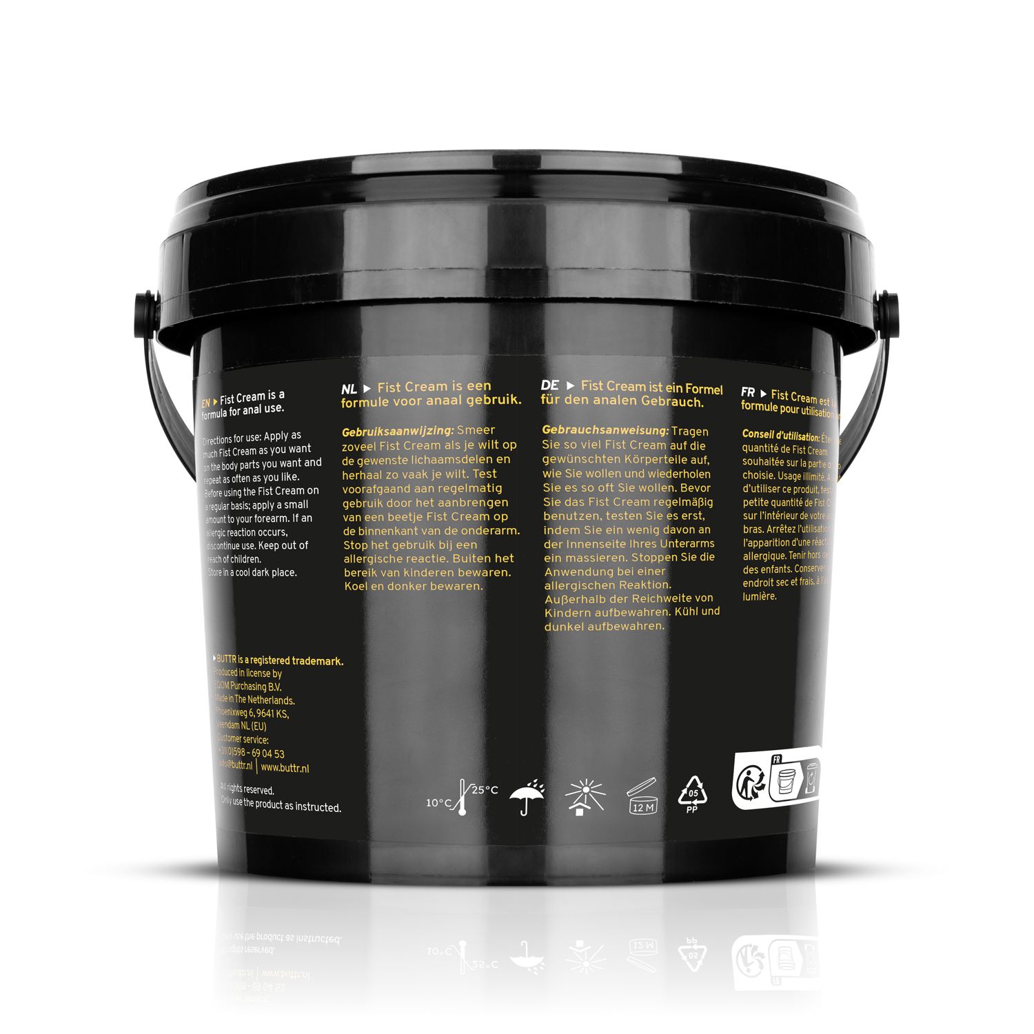 BUTTR - Fisting Crème Emmer XXL - 1000 ml