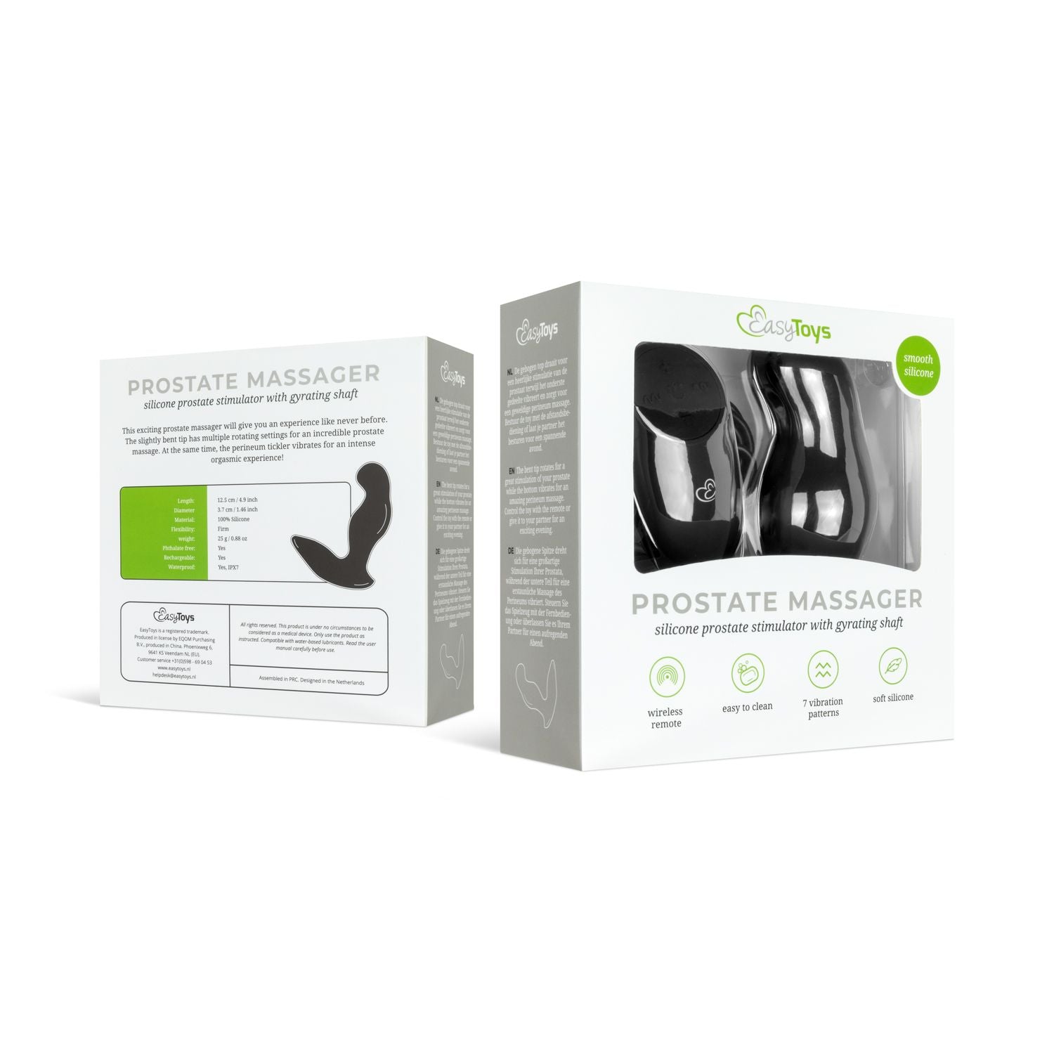 Vibrerende Prostaat Vibrator Met Draadloze Afstandsbediening