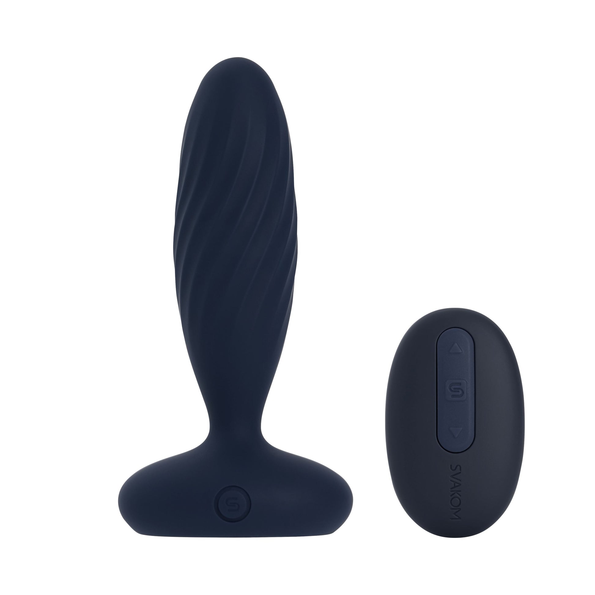 SVAKOM - Jordan Stotende Butt Plug - Blauw