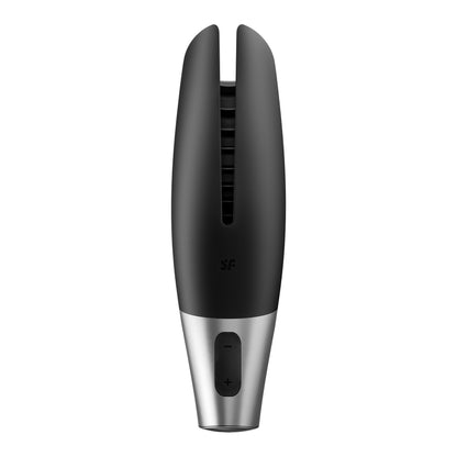Satisfyer Power Masturbator+ Connect App - Zwart/Zilver