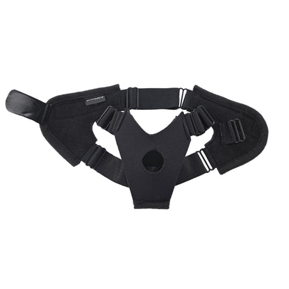 Sportsheets - Pivot Flex Voet Strap On - Zwart