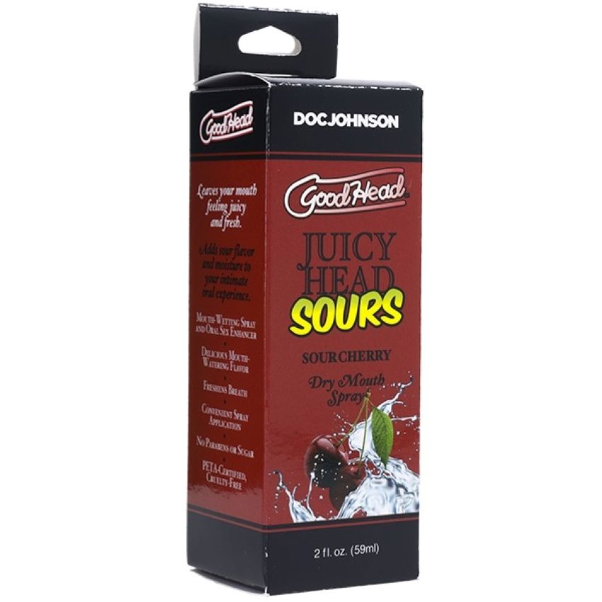 Doc Johnson - GoodHead Juicy Head Dry Mouth Spray Sour -  Kers - 60 ml