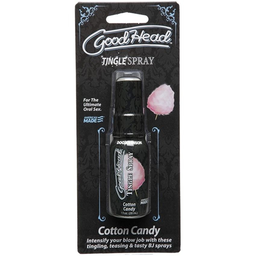 Doc Johnson - GoodHead Tingle Spray - Suikerspin - 29 ml