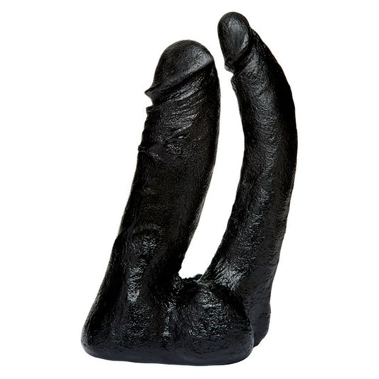 Doc Johnson - VacULock CodeBlack Dubbele Penetrator - Zwart