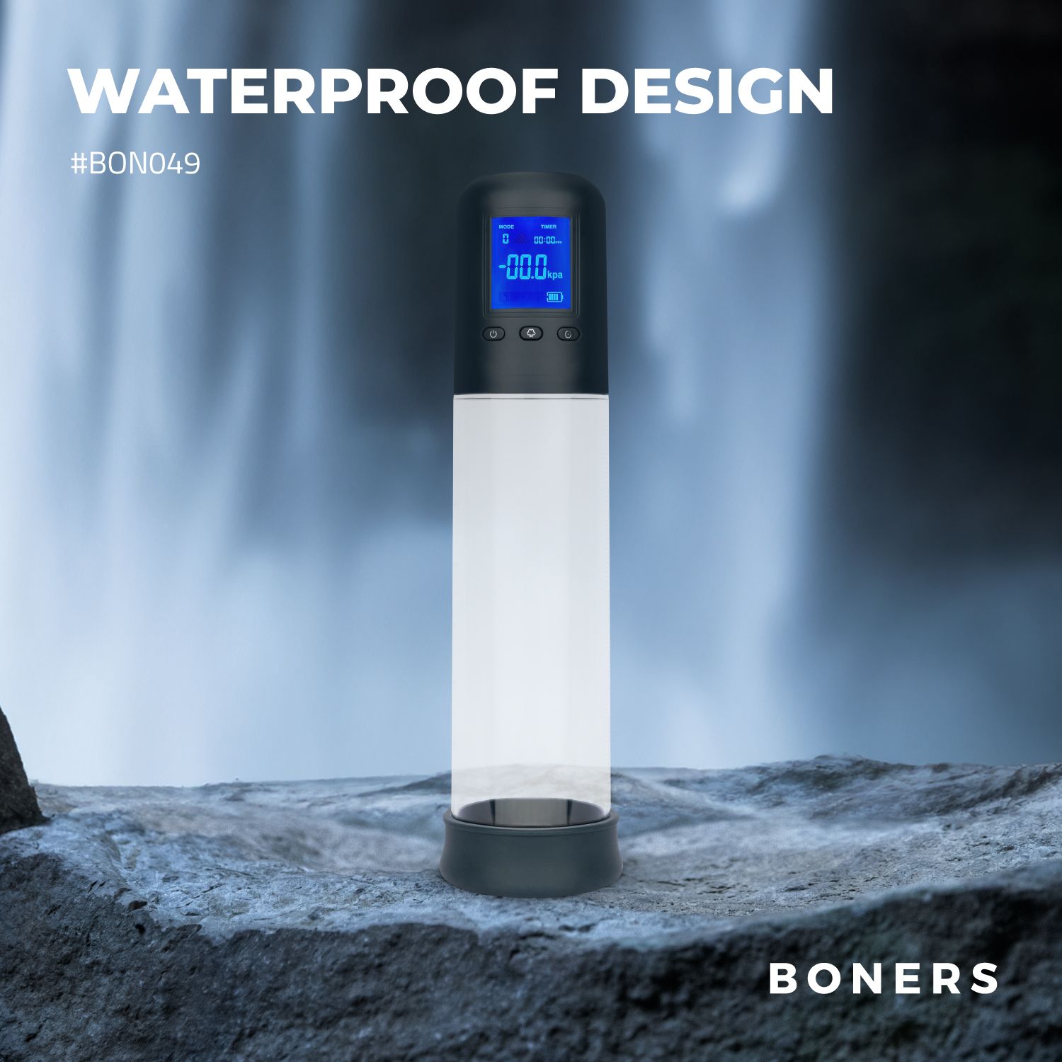 Boners - Penispomp met LCD-Scherm