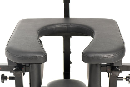 XR Brands - Pleasure Throne Orale Seks Stoel - Zwart
