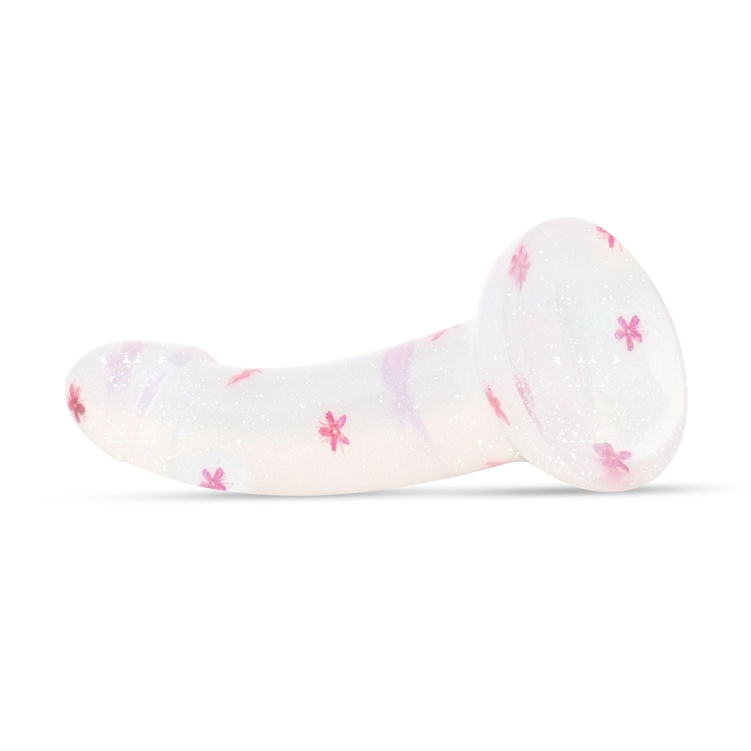 Dildo Collection - Flower Power - Kleine dildo met roze bloemen