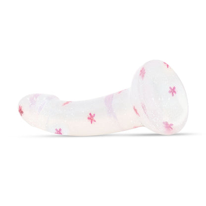 Dildo Collection - Flower Power - Kleine dildo met roze bloemen