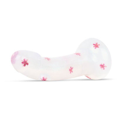 Dildo Collection - Flower Power - Kleine dildo met roze bloemen