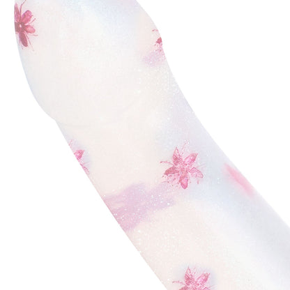 Dildo Collection - Flower Power - Kleine dildo met roze bloemen