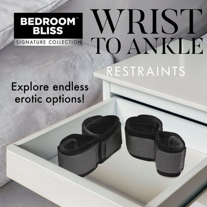 XR Brands - Pols- en Enkelboeien - Zwart