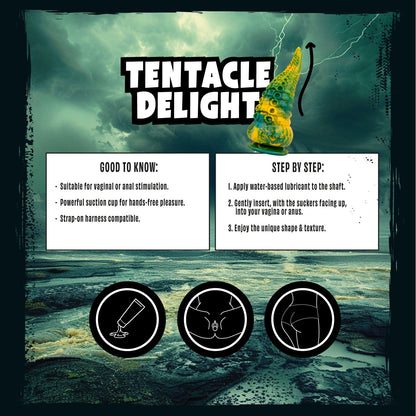 Mythical Mates - Tentacle Delight Groen & Geel