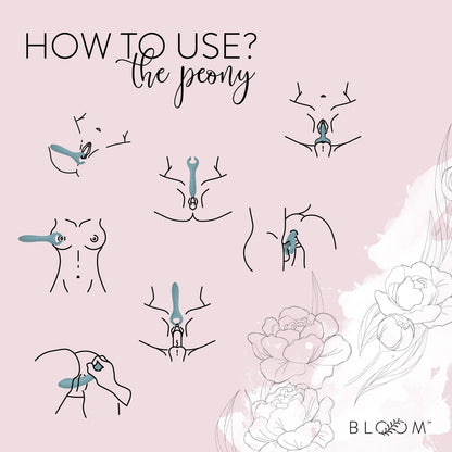 Bloom - The Peony Koppel Vibrator - Groen