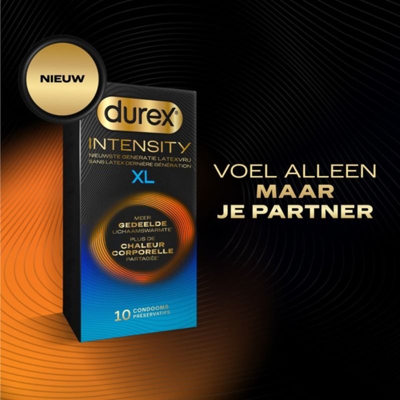 Durex - Intensity XL Condooms - 10 stuks