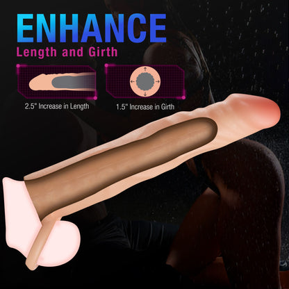 Blush - Performance Plus Siliconen Penis Extender - 6,3 cm