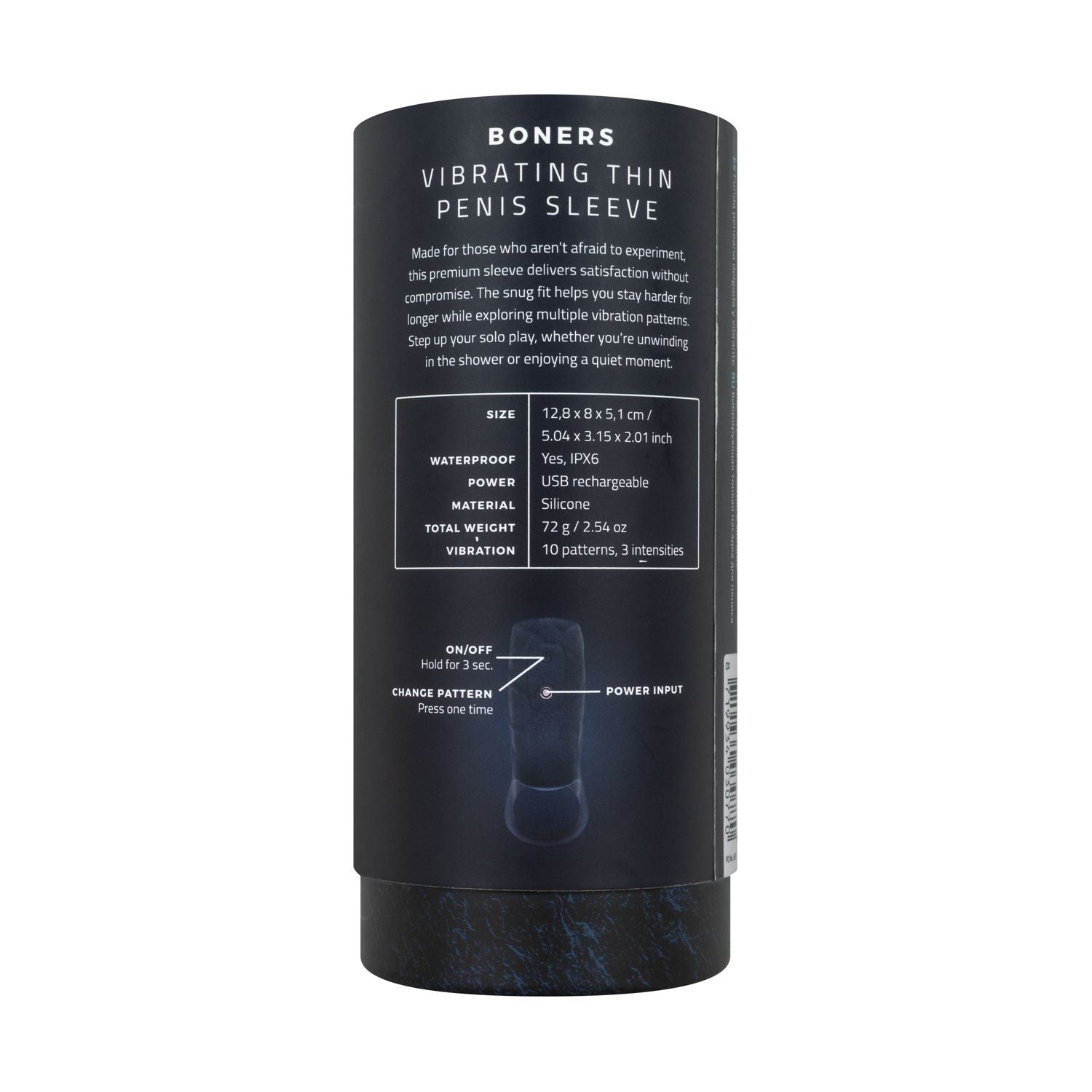 Boners - Vibrerende Penis Sleeve - Blauw
