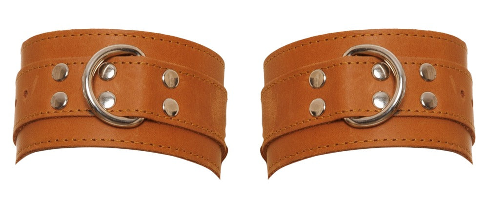 Leather Cuffs natural