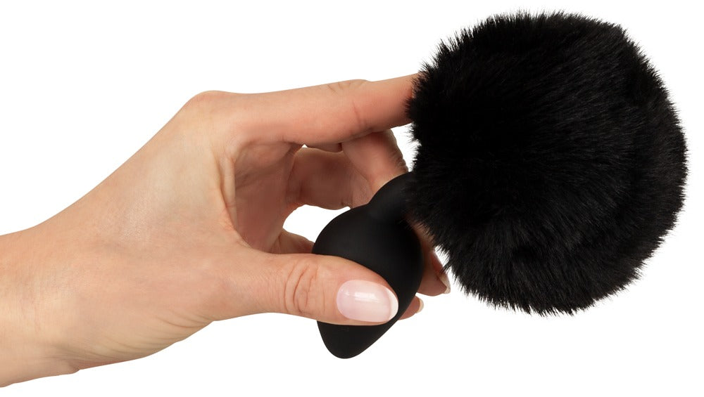 Fluffy Tail Black M