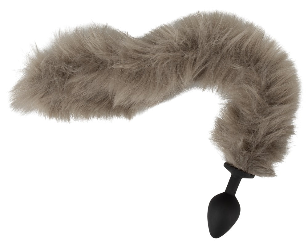 Fluffy Tail Grey