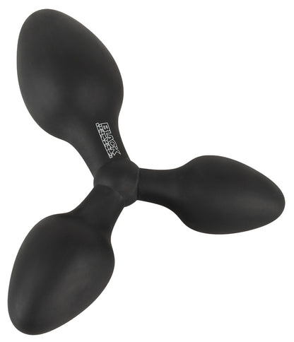 Black Velvets Triple Butt Plug