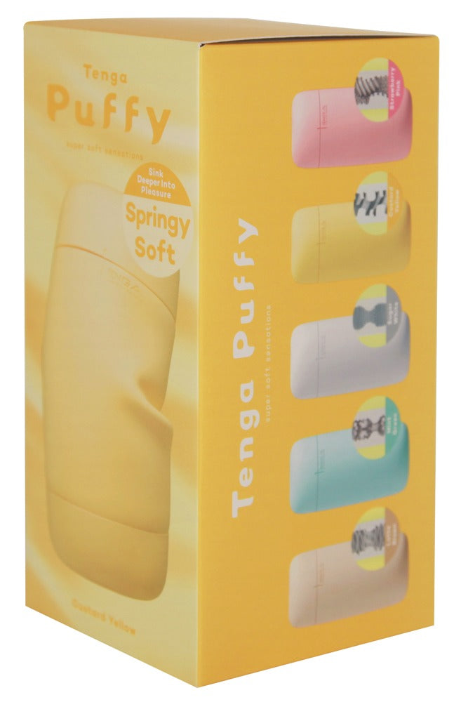 Tenga Puffy Custard Yellow