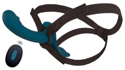 Ihr Strap-On RC Vibrator Blau