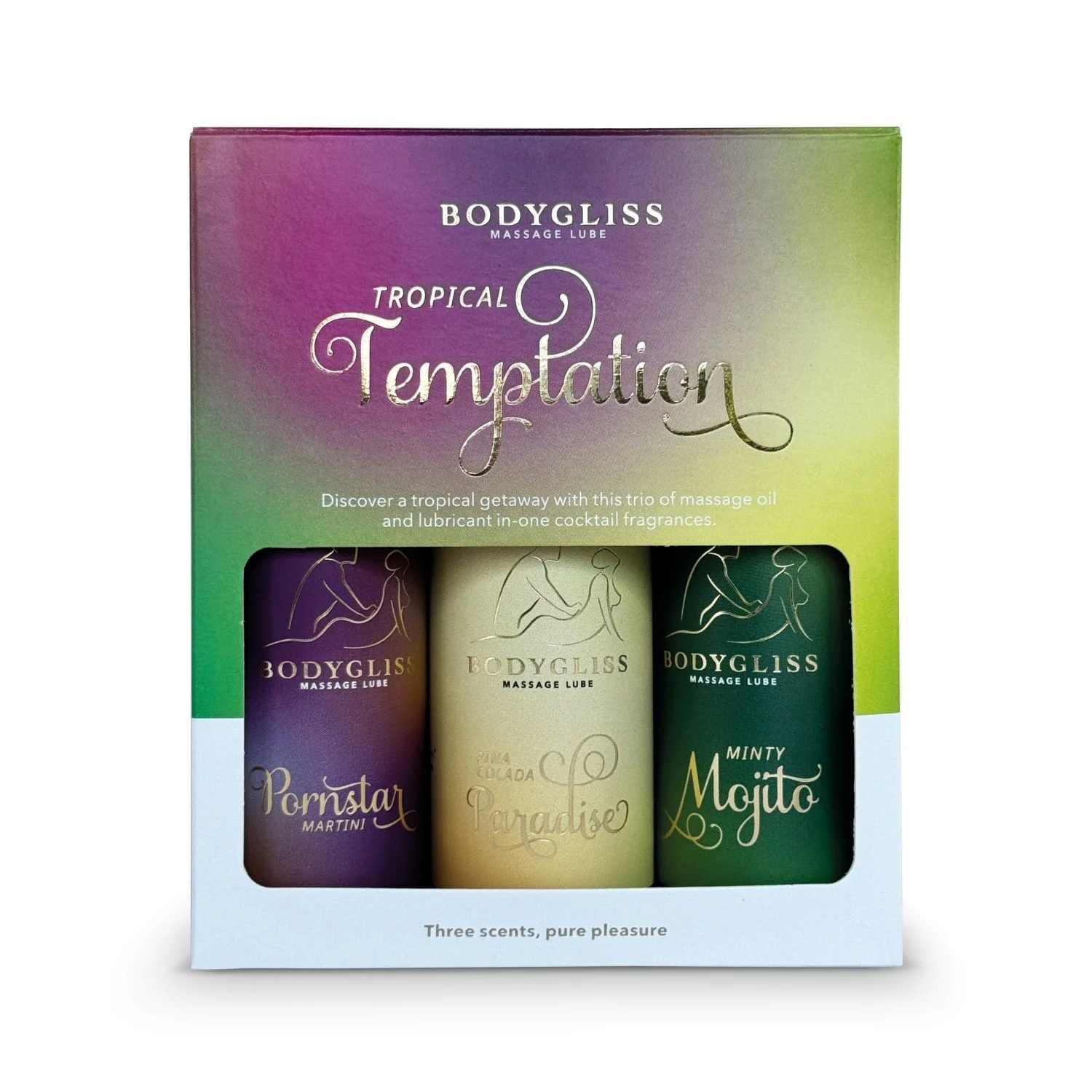 BodyGliss - Travel Edition 3-pack - Tropical Temptation