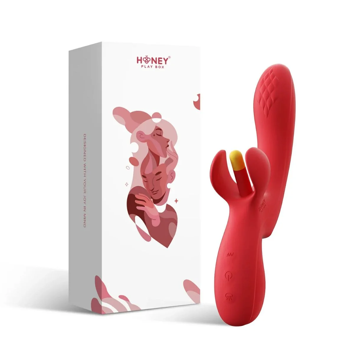 HoneyPlayBox – Fortexa Tapping A-Spot Vibrator – Rood