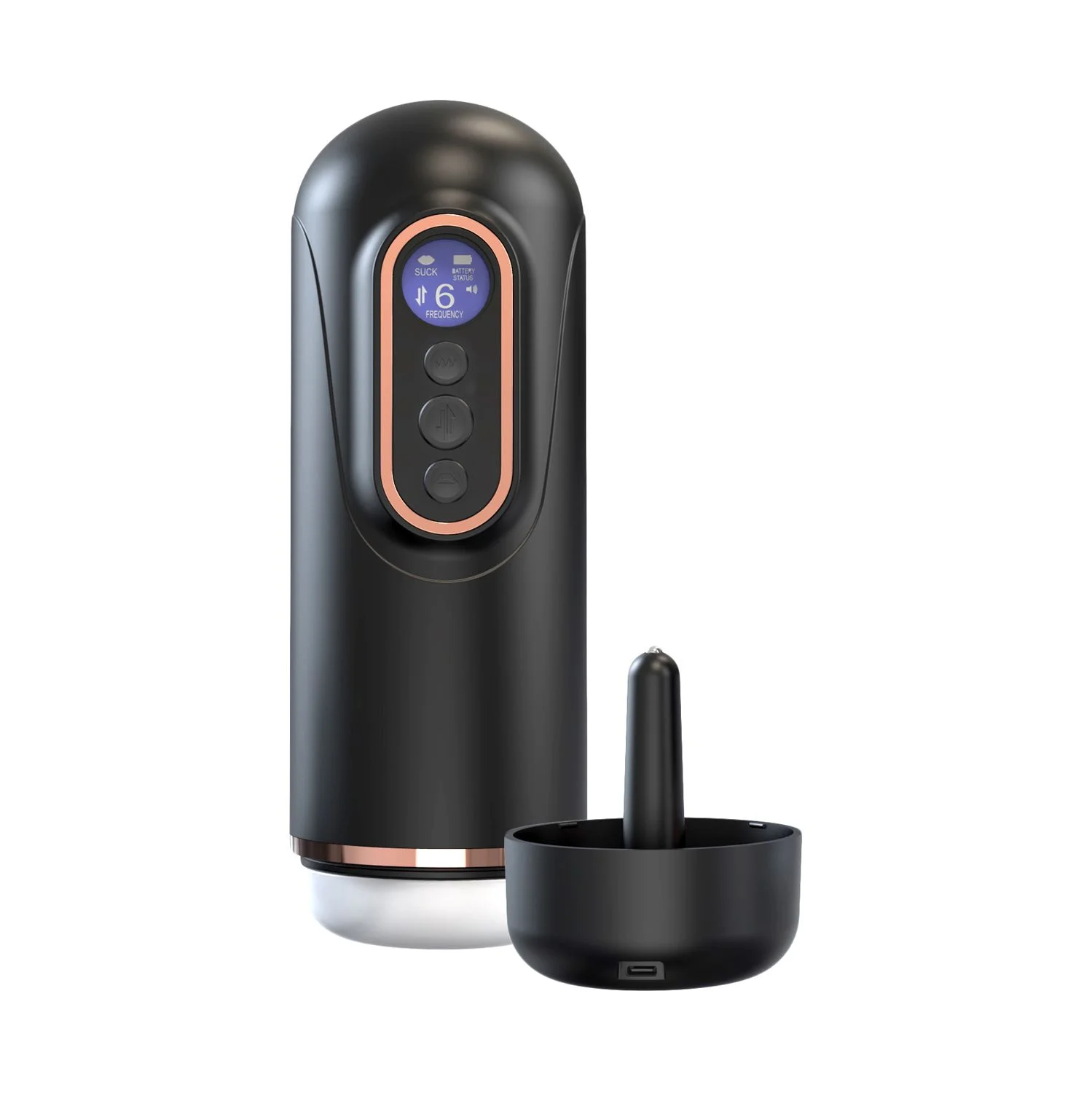 Teazers - Telescopic Masturbator - Zwart