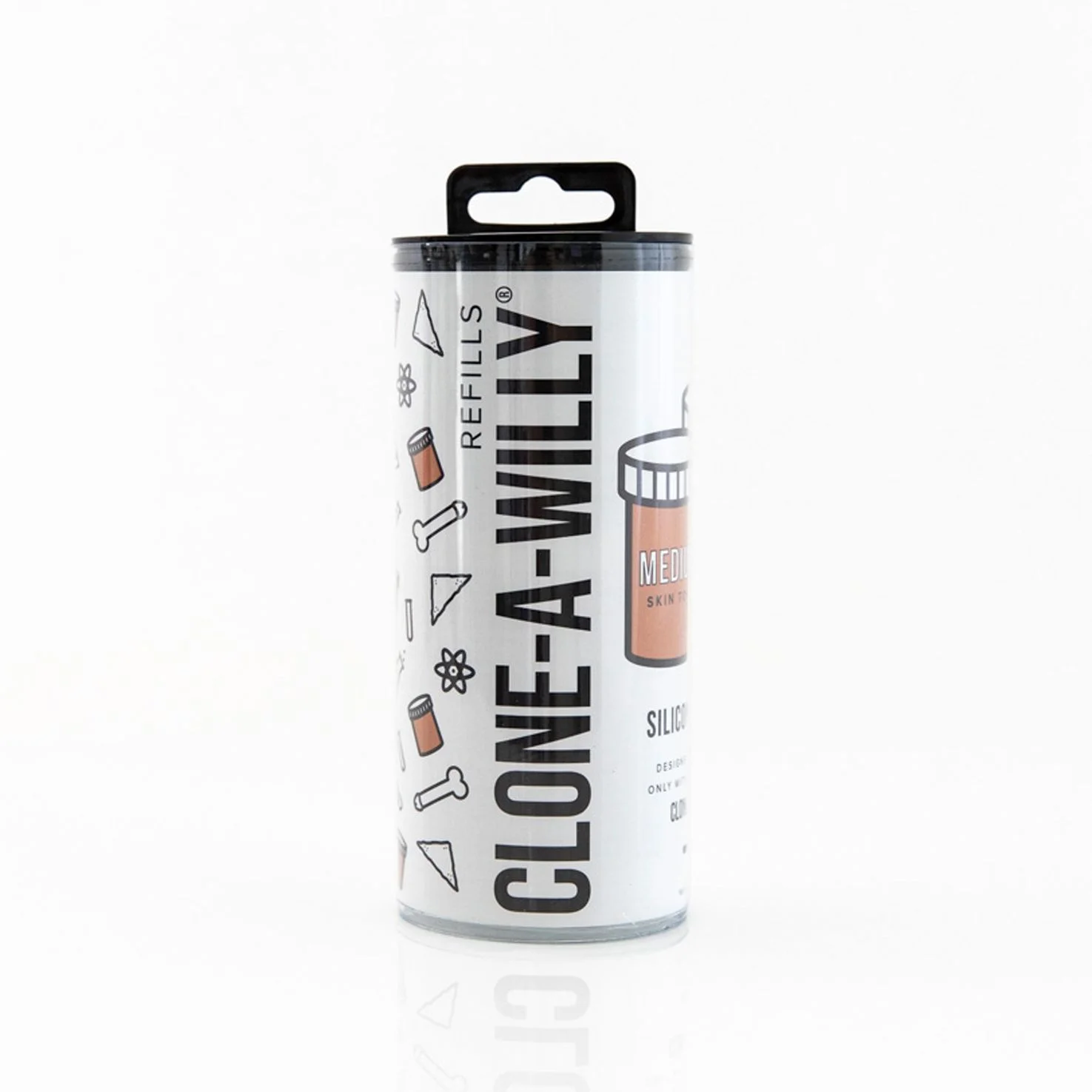 Clone-A-Willy - Navulling Siliconenrubber - Medium Huidtint