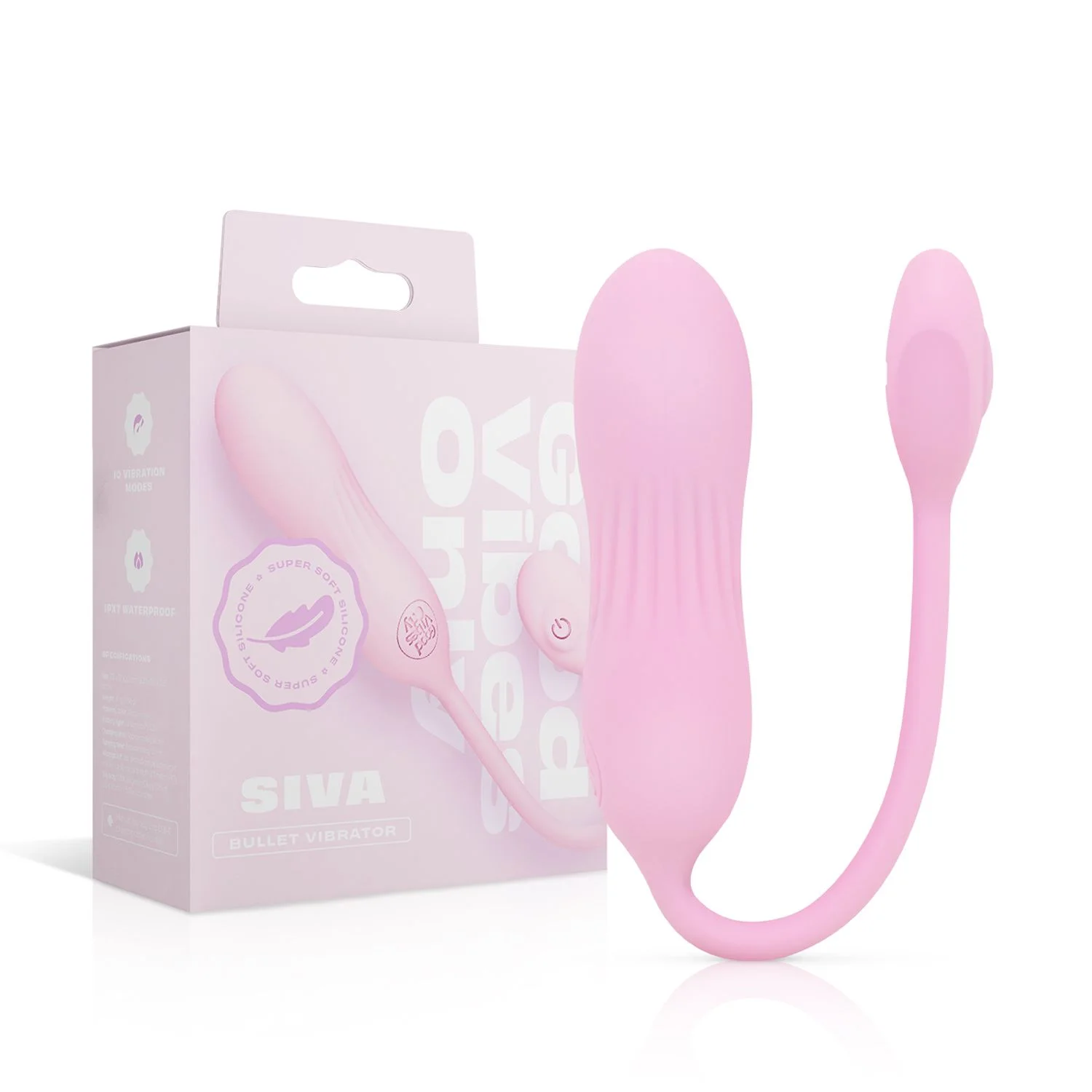 Good Vibes Only - Bullet Vibrator - Soft Silicone - Roze